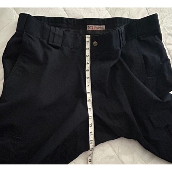 5.11 Tactical Mens Cargo Pants 42x30 Navy Blue Outdoor Work Hiking Pants - Picture 12 of 13